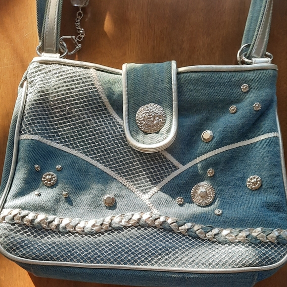 Warren Reed Denim/Silver Bag - Picture 5 of 16